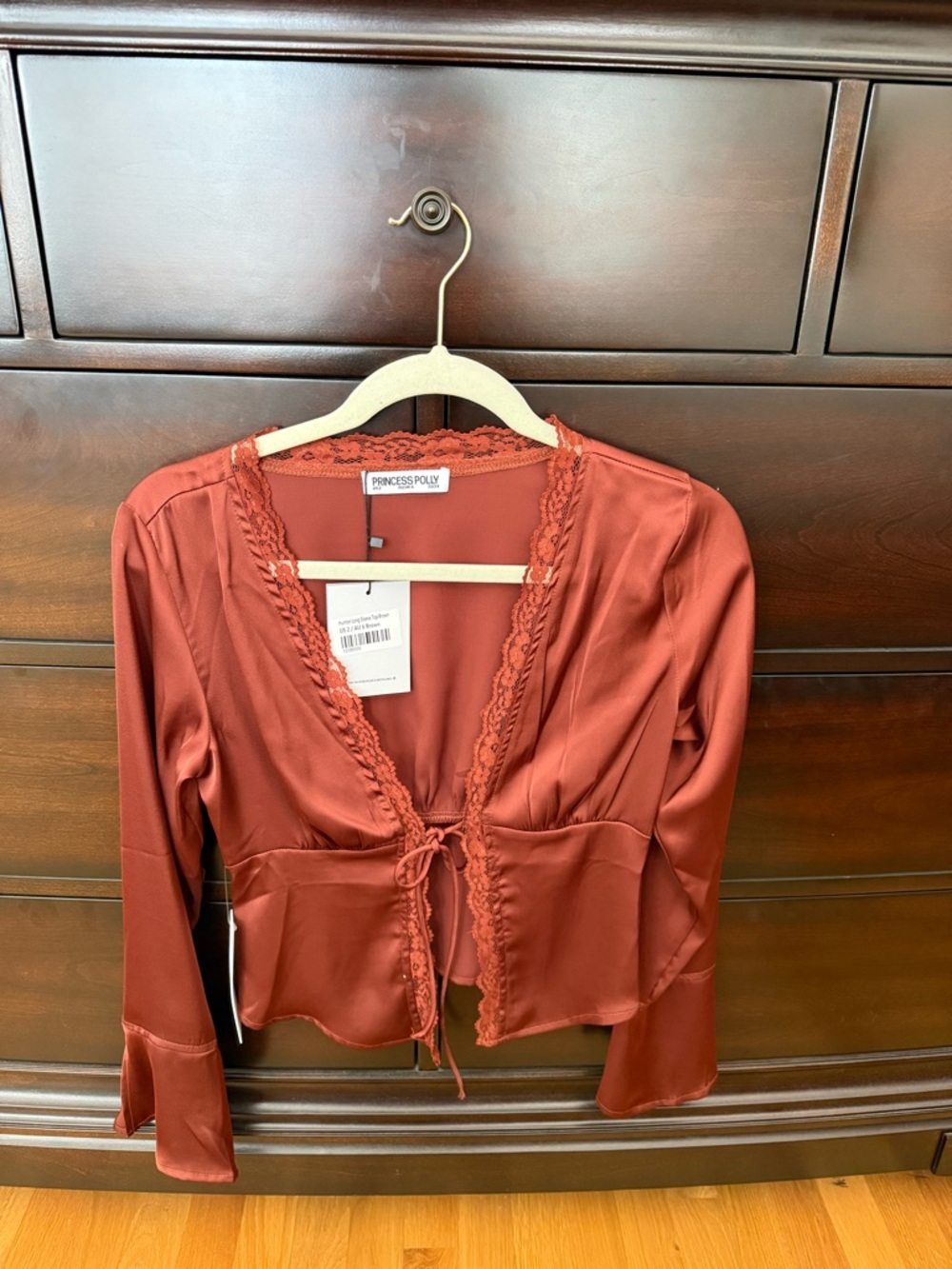 NWT Silk Princess Polly Hunton Top